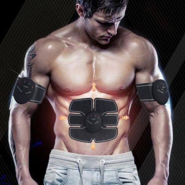Ems Pad Electroestimulador muscular abdomen y brazos ABS